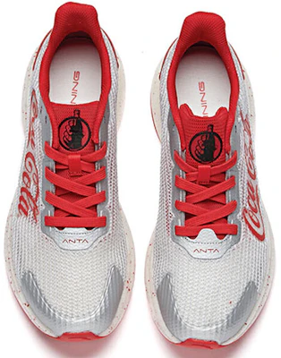 Anta x Coca Cola Bubble ''Grigio Rosso'' Sneakers 112025520-13 Shop Anta x Coca Cola Bubble ''Grigio Rosso'' Sneakers 112025520-13