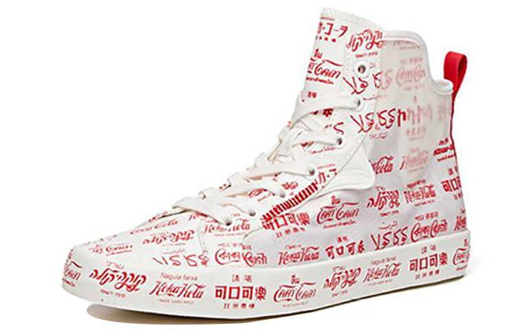 Lookbook Anta x Coca Cola Lona Alta 'Blanco Rojo' 112028656-8