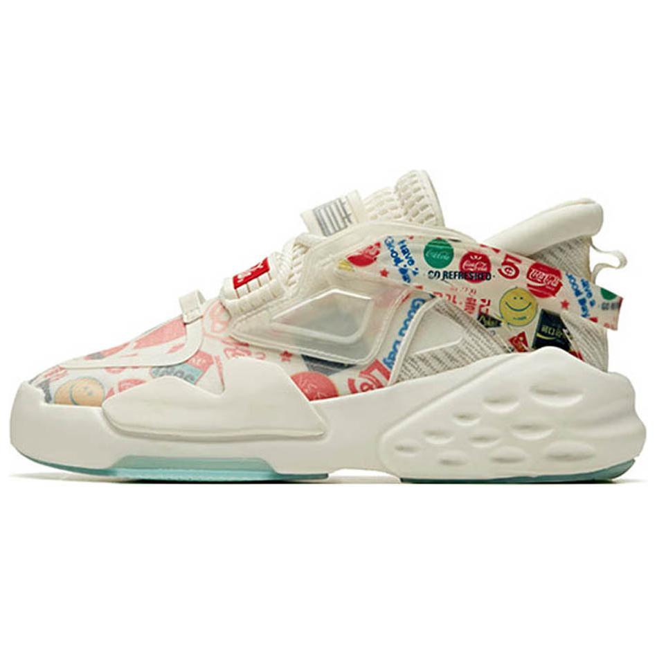 Anta Coca Cola Life Series Sneakers 'White Red Blue'