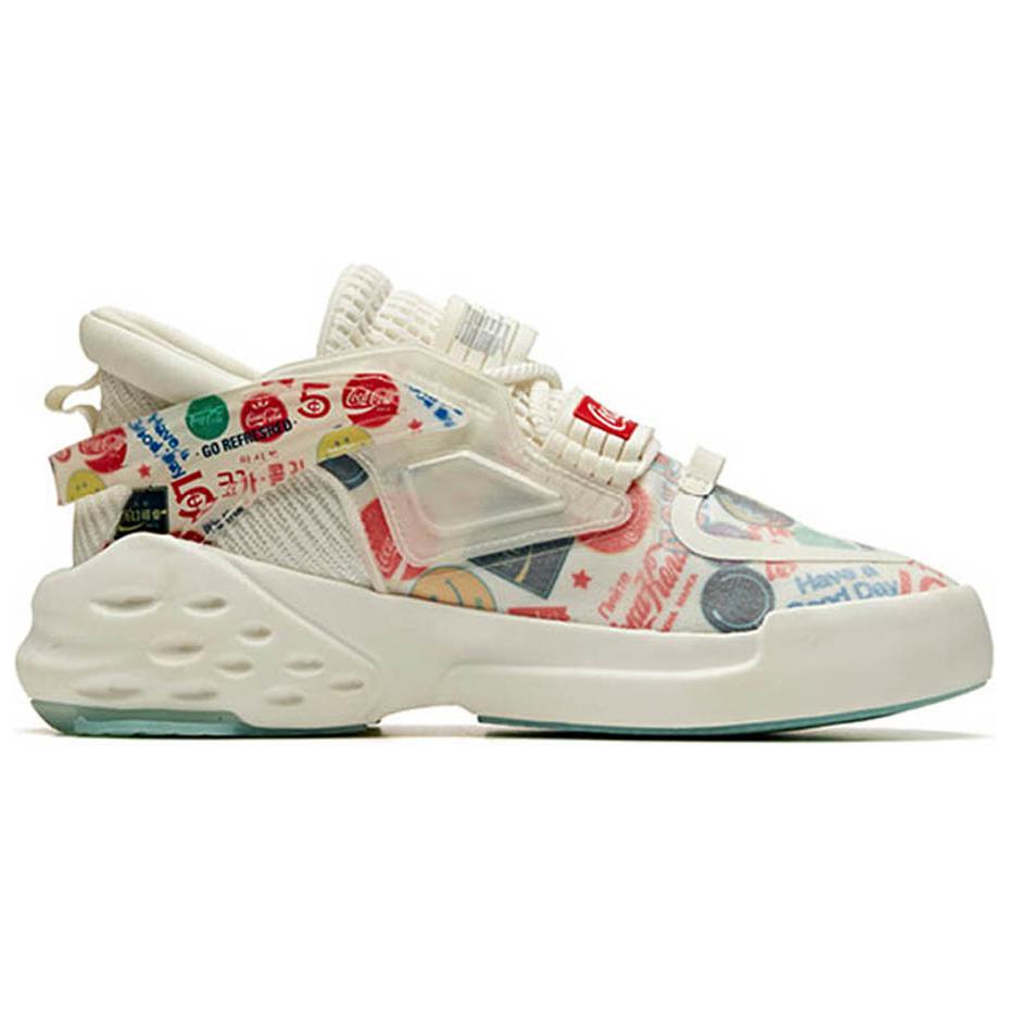 Anta Coca Cola Life Series Sneakers 'White Red Blue' 圖 2