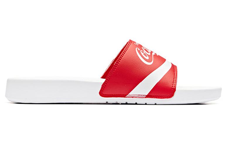 Order 안타 x 코카콜라 스포츠 슬리퍼 '화이트 레드' 91926983-18
