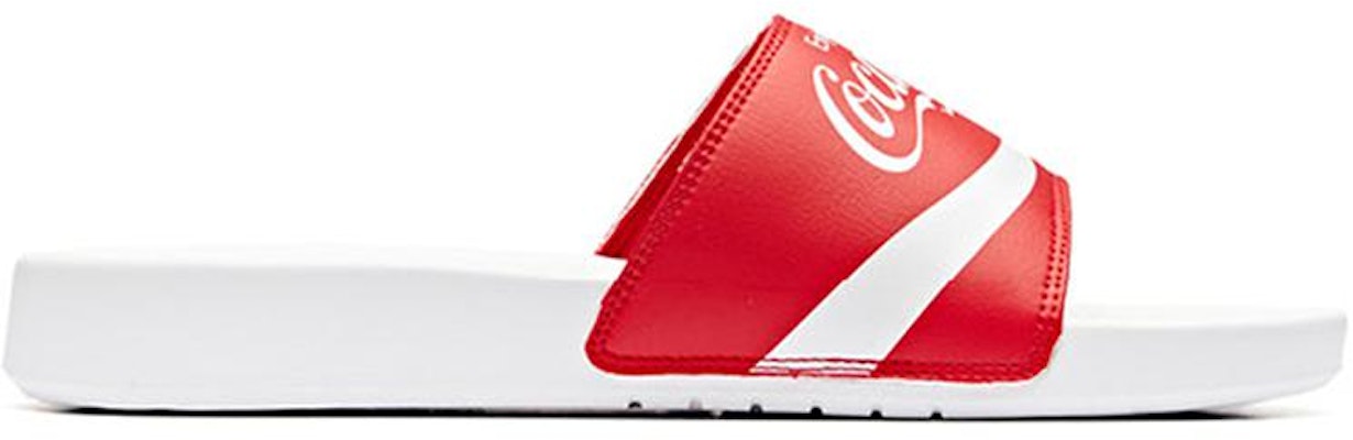 Anta x Coca Cola Sport Slippers 'White Red' 91926983-18 Order Anta x Coca Cola Sport Slippers 'White Red' 91926983-18