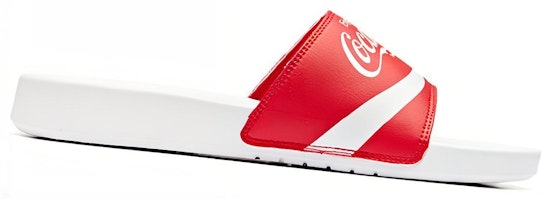 Coca-Cola/可口可樂 x Anta安踏 運動拖鞋 男款 白紅 Lookbook Coca-Cola/可口可樂 x Anta安踏 運動拖鞋 男款 白紅