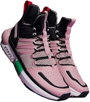 Dragon Ball Super x Anta安踏 “Goku Black“ 黑悟空 玫瑰紅形態 減震防滑耐磨 高筒 籃球鞋 玫瑰紅 Lookbook Dragon Ball Super x Anta安踏 “Goku Black“ 黑悟空 玫瑰紅形態 減震防滑耐磨 高筒 籃球鞋 玫瑰紅