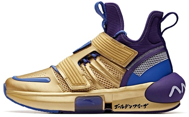 Anta x Dragon Ball Super Basketball Shoes 'Gold Frieza' 11941602-3 Buy Anta x Dragon Ball Super Basketball Shoes 'Gold Frieza' 11941602-3