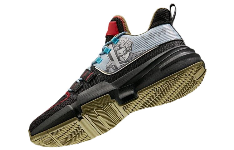 Purchase 龙珠超 x 安踏 “特兰克斯” (2020) 龙珠超联名 减震防滑耐磨低帮篮球鞋 黑灰