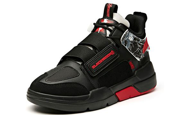 Lookbook Anta安踏 漫威系列 高筒 跑步鞋 男款 黑寡婦