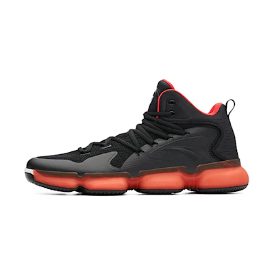 Anta NASA SEEED 60th Anniversary Basketball Shoes 'Black Red'