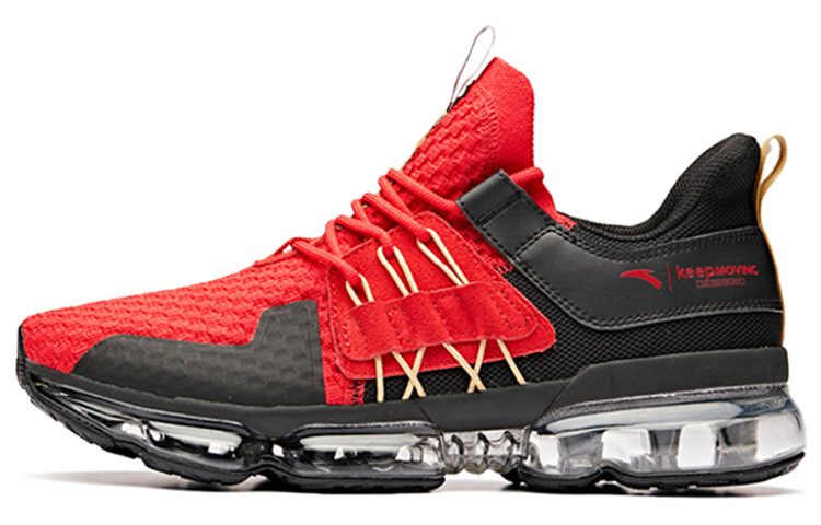 Anta x NASA SEEED Full Cushion Running Shoes 'Red' 91915508-1