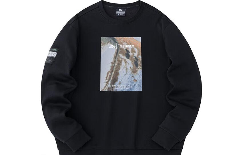 Anta National Geographic Training Sweatshirt Black 952347710-4