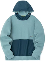 Anta x Robert Geller Colorblock Letter Print Hoodie - Algae Gray Green 152317756-2 Anta x Robert Geller Colorblock Letter Print Hoodie - Algae Gray Green 152317756-2