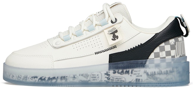 Anta x SNOOPY Kasut Skateboarding 'Putih Hitam Biru' 912148030-3 Buy Anta x SNOOPY Kasut Skateboarding 'Putih Hitam Biru' 912148030-3