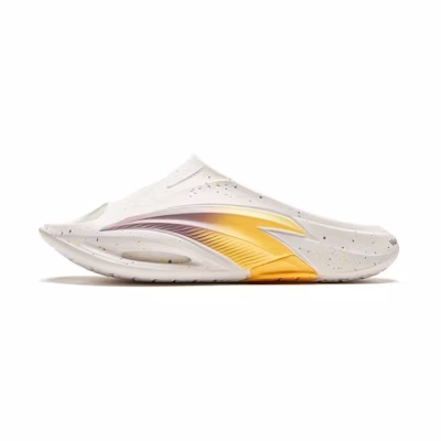 Anta WASSUP Nitrogen Slippers 'White yellow Purple'