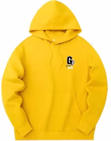 Anta Yellow Sweatshirt - Geometric Print & Letter Design Casual Series 152318704-3 Anta Yellow Sweatshirt - Geometric Print & Letter Design Casual Series 152318704-3