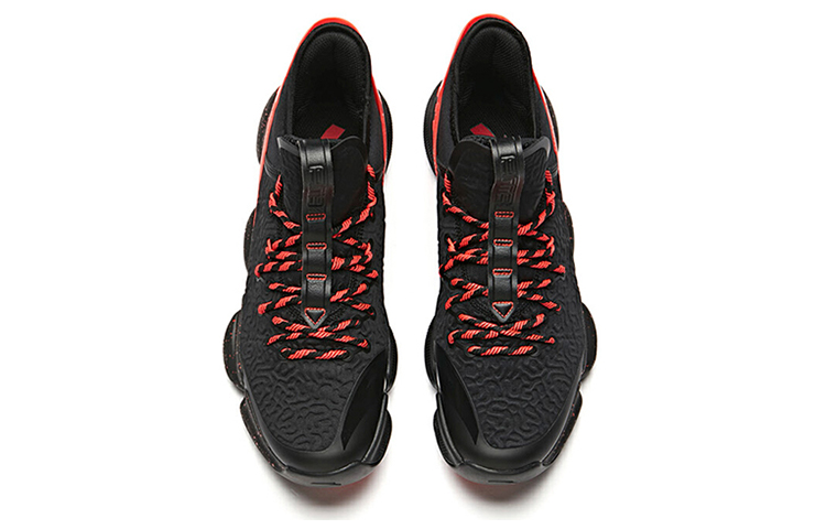 Shop Anta YuKong 2.0 'Black Red' 91931180-3