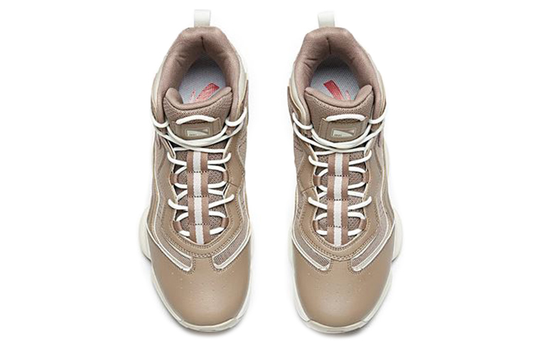 Shop Anta YuKong 2.0 High Top ''Marrone'' Sneakers Alte 91941182-4