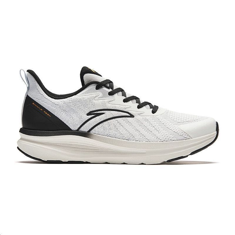 Order 安踏 云途 運動 減震耐磨 低幫 跑步鞋 男款 黑白