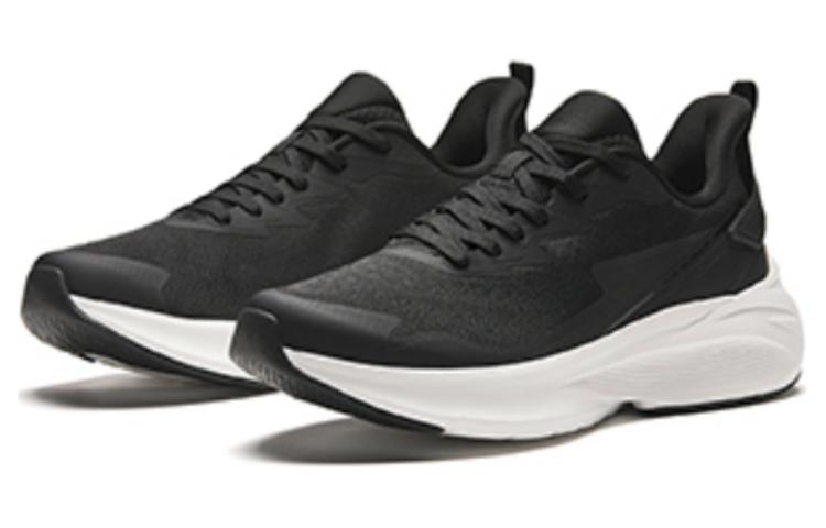 Order Anta安踏 雲蹤 圓頭繫帶簡約 減震耐磨 低筒 跑步鞋 男款 黑色