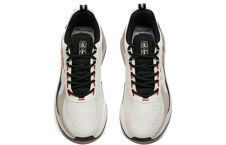 Shop Anta安踏 追雲 耐磨透氣 低幫 運動休閒鞋 男款 白黑藍