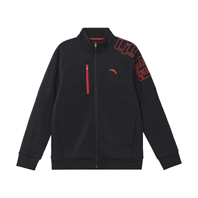 Anta Zipper High-Neck Fleece Jacket - Casual Sportswear 152247720-4
