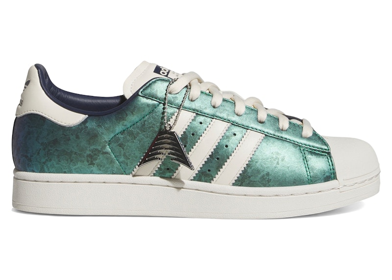 adidas x Anthony Edwards Superstar II 'Green Silver' KI6583