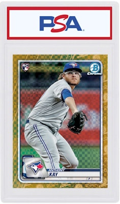 安东尼·凯2020 Bowman Chrome X 新秀金X-裂缝/3 #16 Buy 安东尼·凯2020 Bowman Chrome X 新秀金X-裂缝/3 #16