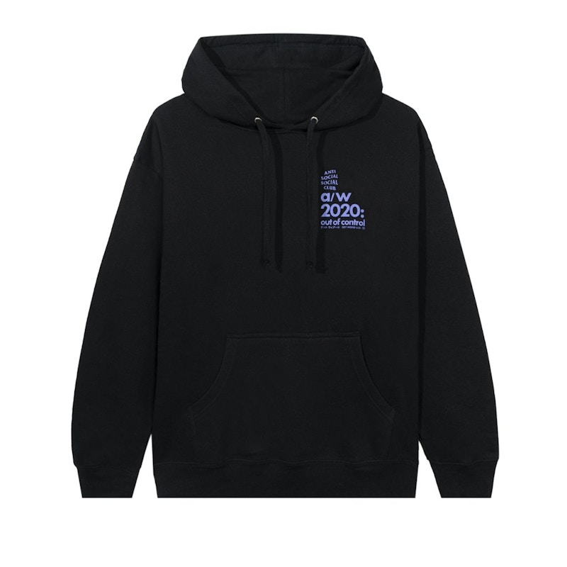 Order Hoodie Hitam Anti Social Social Club 2020