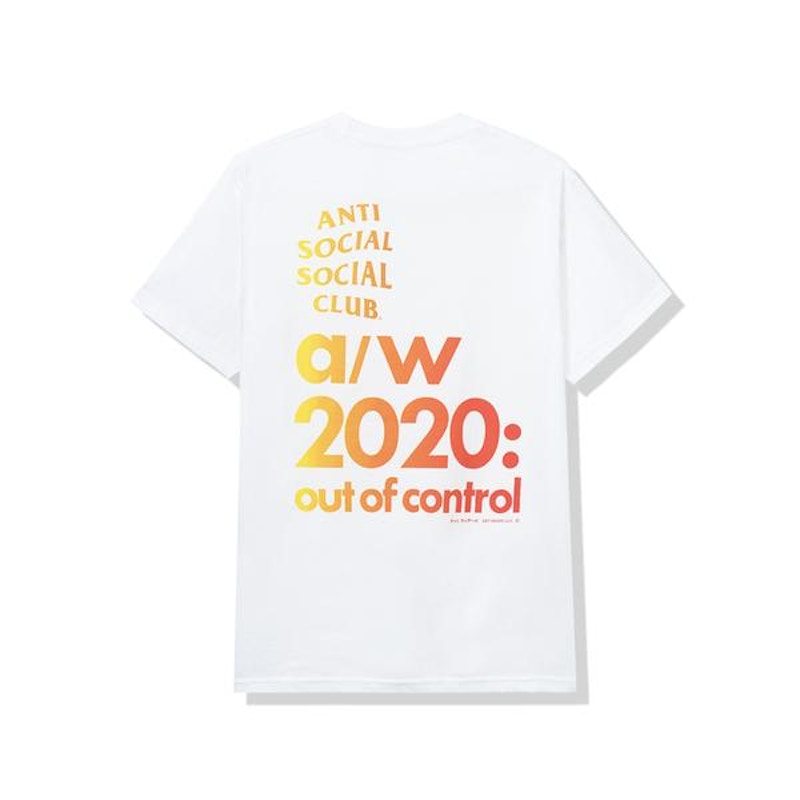 Buy アンチソーシャルソーシャルクラブ 2020 白T
