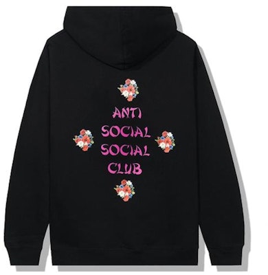Anti Social Social Club 2 Much of Heaven Hoodie Black Buy Anti Social Social Club 2 Much of Heaven Hoodie Black