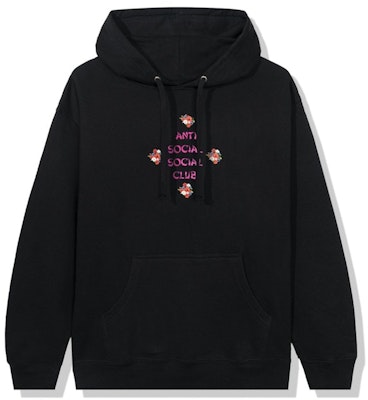 Anti Social Social Club 2 Much of Heaven Hoodie Black Order Anti Social Social Club 2 Much of Heaven Hoodie Black