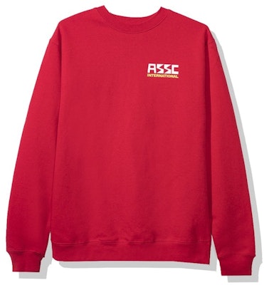 Anti Social Social Club 300ZX Crewneck (FW19) Red Order Anti Social Social Club 300ZX Crewneck (FW19) Red