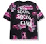 Buy Anti Social Social Club 3AM On Melrose All Over Tee 'Black/Pink'