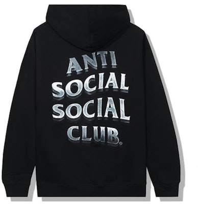 Anti Social Social Club 747K Hoodie Black Buy Anti Social Social Club 747K Hoodie Black