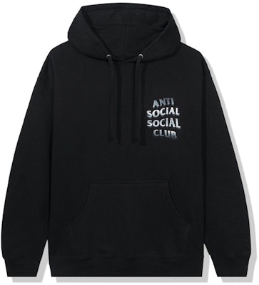 Anti Social Social Club 747K Hoodie Black Order Anti Social Social Club 747K Hoodie Black
