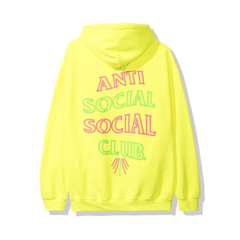 Anti Social Social Club 777 Hoodie (FW19) Neon Green