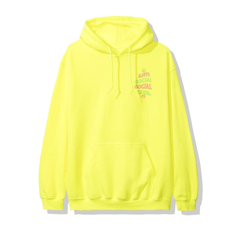 Anti Social Social Club 777 Hoodie (FW19) Neon Green 圖 2