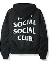 Anti Social Social Club Angela MA1 Jacket (FW19) Black Anti Social Social Club Angela MA1 Jacket (FW19) Black