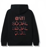 Anti Social Social Club Anti Social Social Club999 Hoodie Black Anti Social Social Club Anti Social Social Club999 Hoodie Black