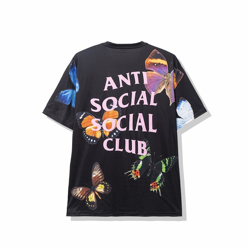 Anti Social Social Club Ashton Tee Black