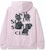 Anti Social Social Club Bat Emoji Hoodie Pink