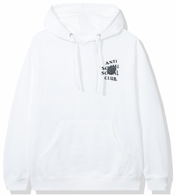 Anti Social Social Club Bat Emoji Hoodie White Order Anti Social Social Club Bat Emoji Hoodie White
