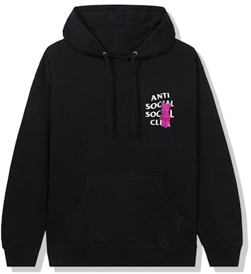 Hoodie Anti Social Social Club Bearbrick Hitam Order Hoodie Anti Social Social Club Bearbrick Hitam