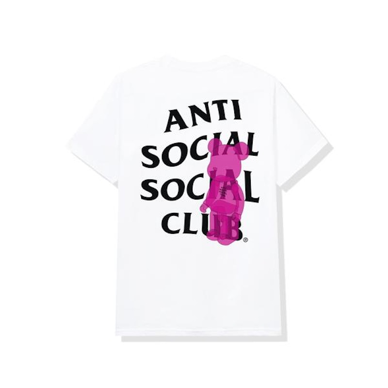 Anti Social Social Club Bearbrick Tee White