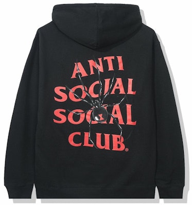 Anti Social Social Club Bitter Hoodie Black Buy Anti Social Social Club Bitter Hoodie Black