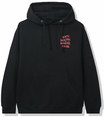 Anti Social Social Club Bitter Hoodie Black Order Anti Social Social Club Bitter Hoodie Black