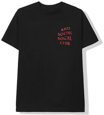 Anti Social Social Club Bitter Tee Black Order Anti Social Social Club Bitter Tee Black