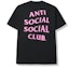 Order Anti Social Social Club Buckets Tee (FW19) Black