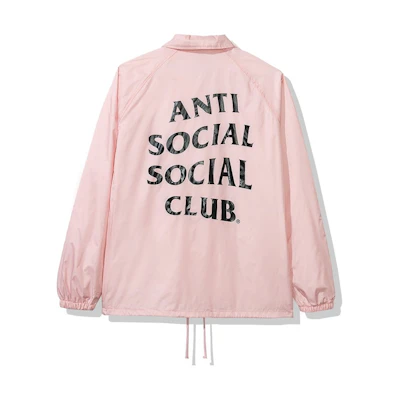 ASSC Burn Out Coach Jacket (FW19) Pink