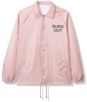 Jaket Coach Anti Social Social Club Burn Out (FW19) Pink Order Jaket Coach Anti Social Social Club Burn Out (FW19) Pink
