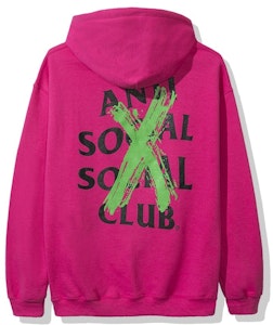 反社會社交俱樂部取消混音連帽衫(秋冬19)粉紅色 Buy 反社會社交俱樂部取消混音連帽衫(秋冬19)粉紅色